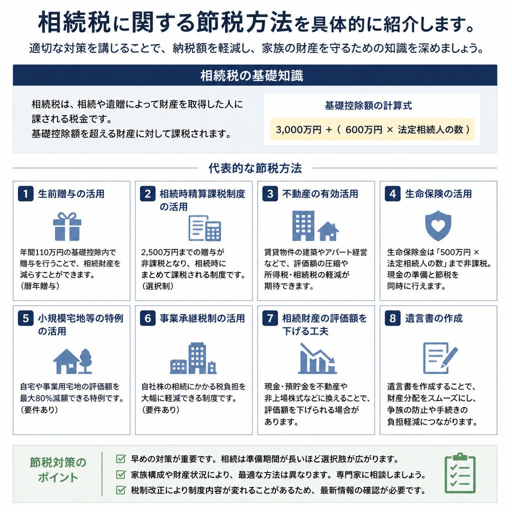 節税方法を学ぼう