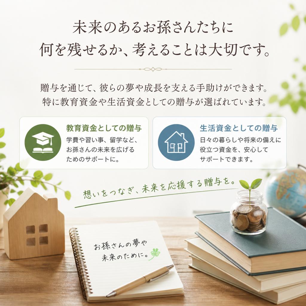 孫への贈与の重要性とは？