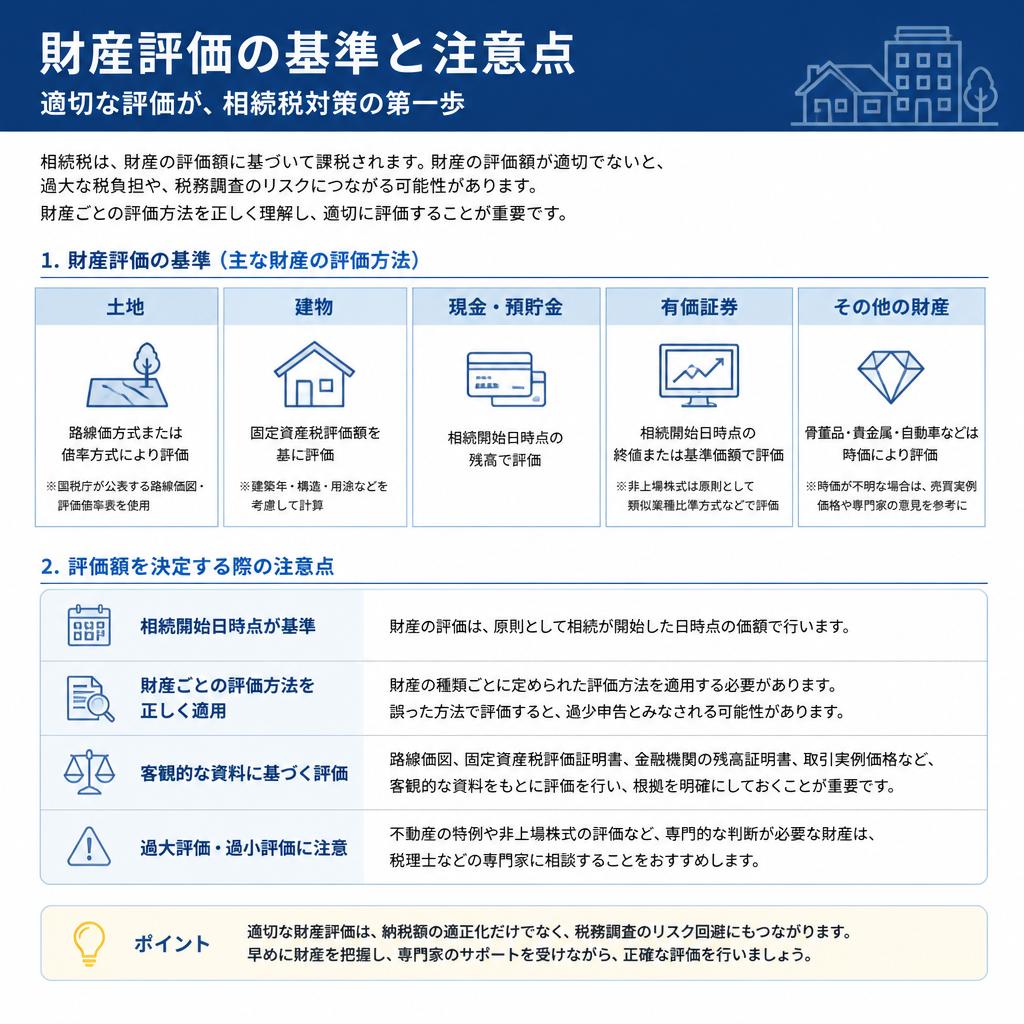財産評価のポイント