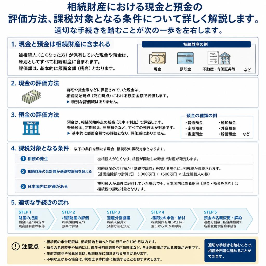 相続時の評価と課税について
