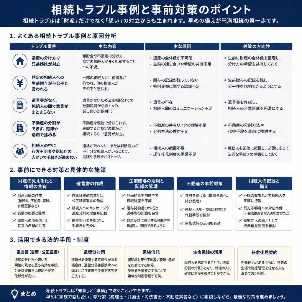 トラブルを避けるための対策