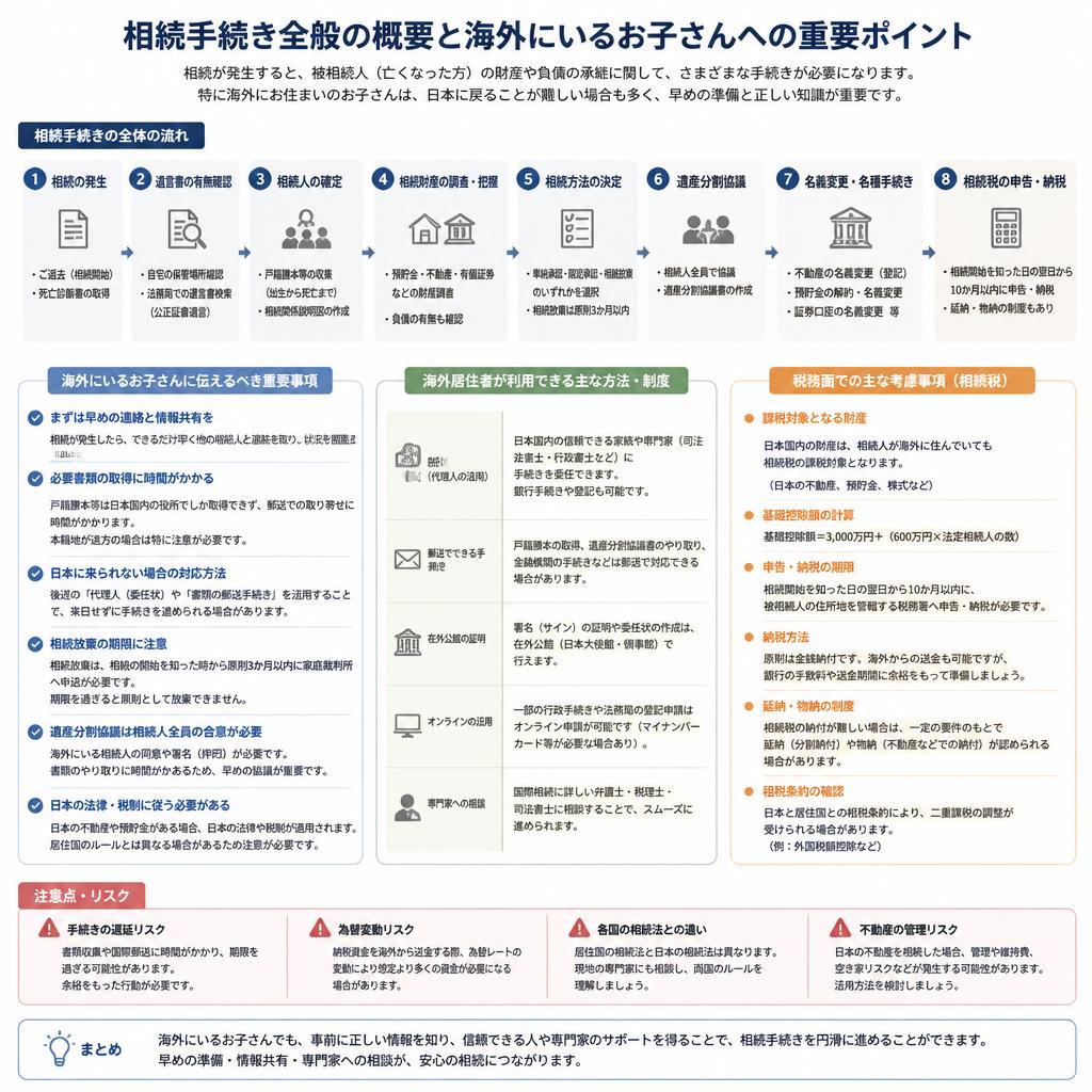 財産相続の流れと注意点