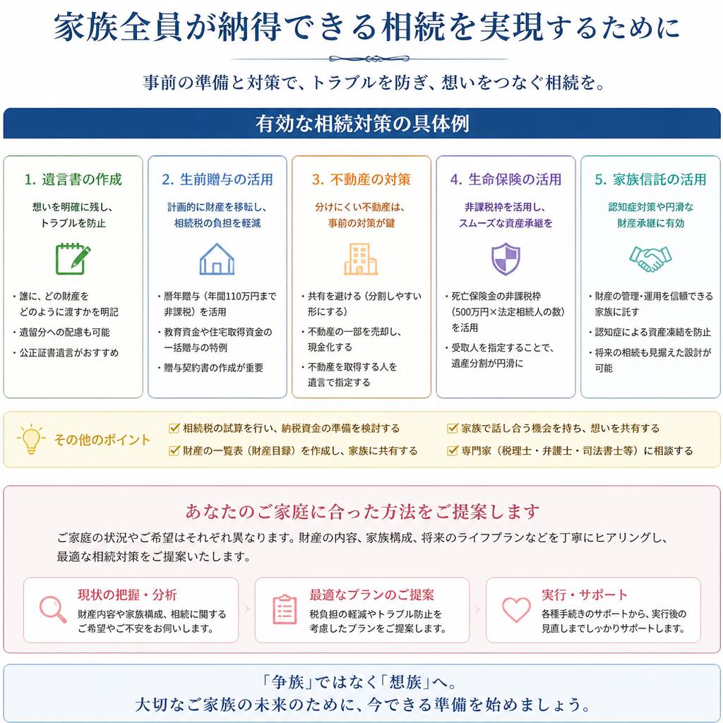 効果的な相続対策を考える
