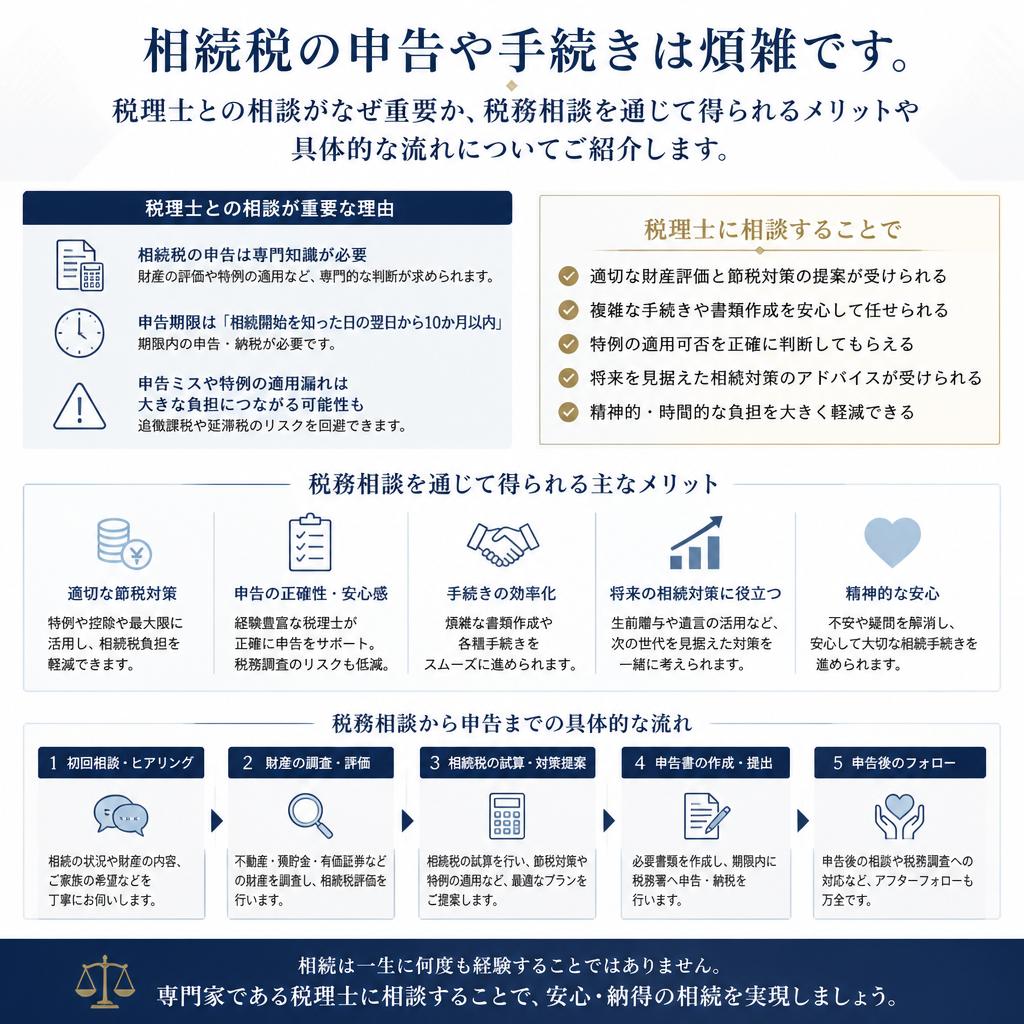 専門家による税務相談のすゝめ