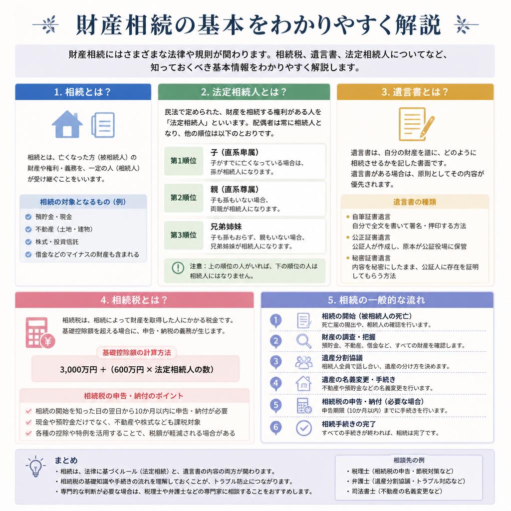 財産相続の基本知識