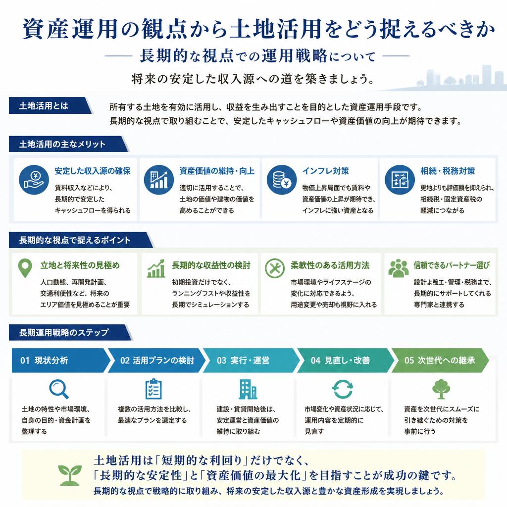 3. 資産運用を考慮した土地の活用