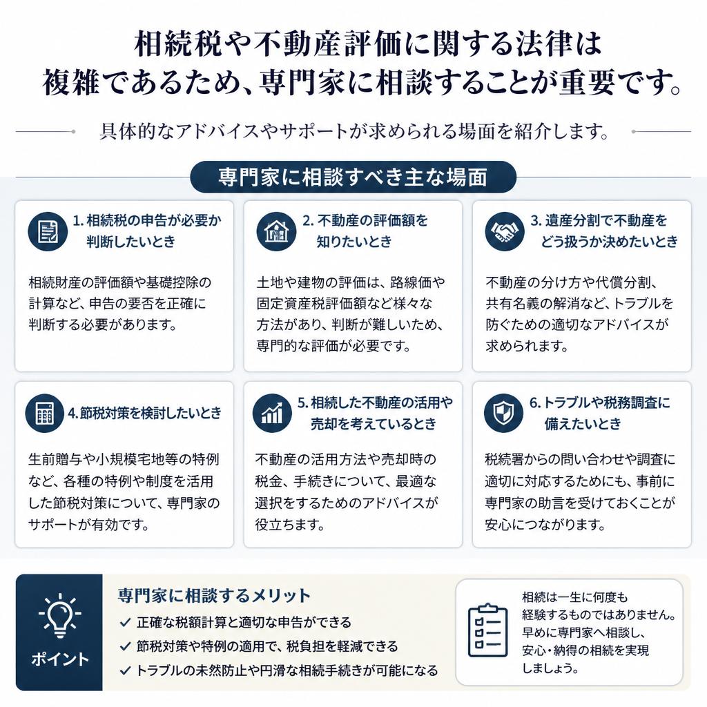 プロの専門家に相談する理由