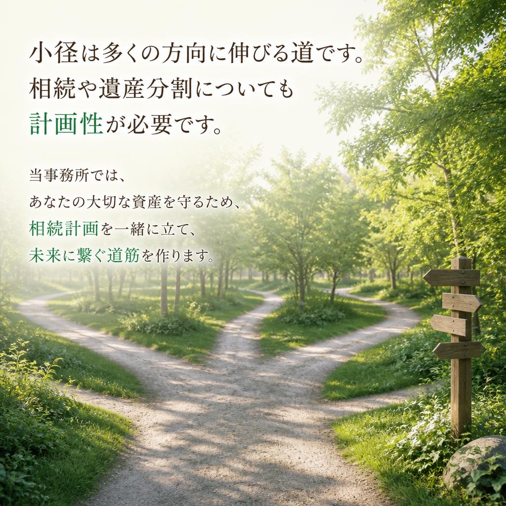 小径のような資産管理の重要性