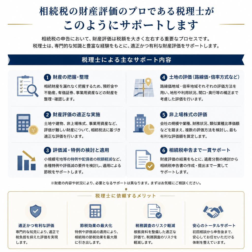 専門家によるサポートで安心