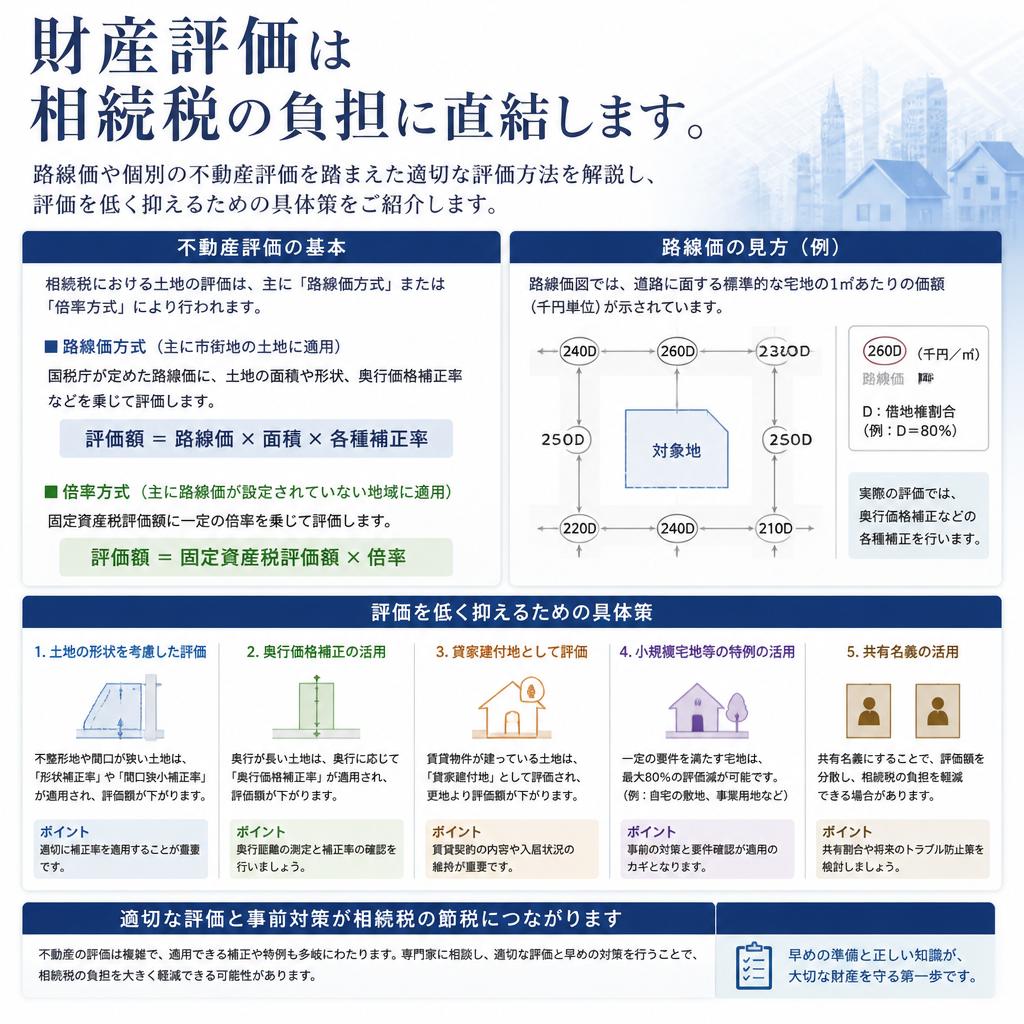 財産評価の重要性とその対策