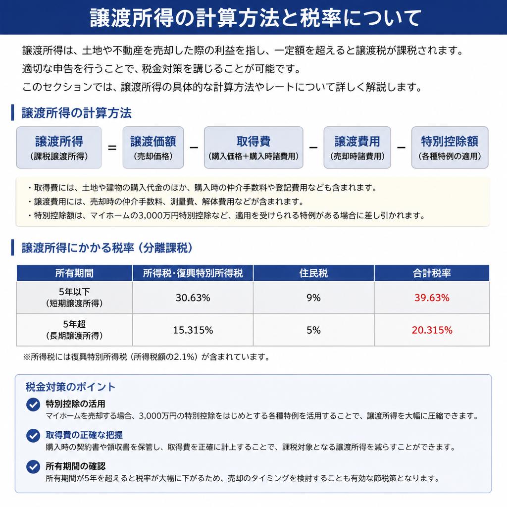 譲渡所得申告とは？
