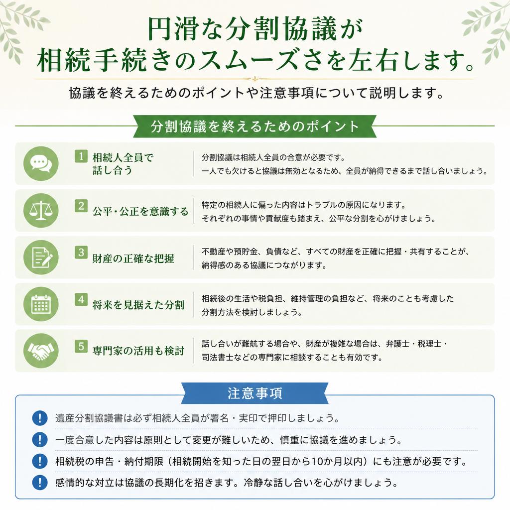分割協議の重要性