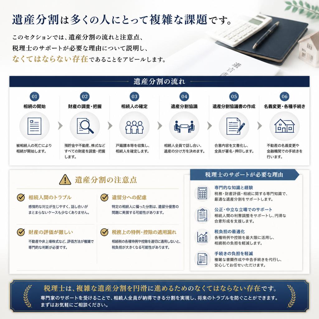 遺産分割をスムーズに進めるために