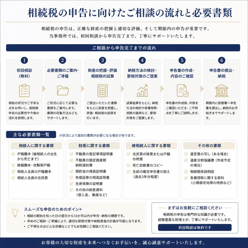 税務相談のプロセス