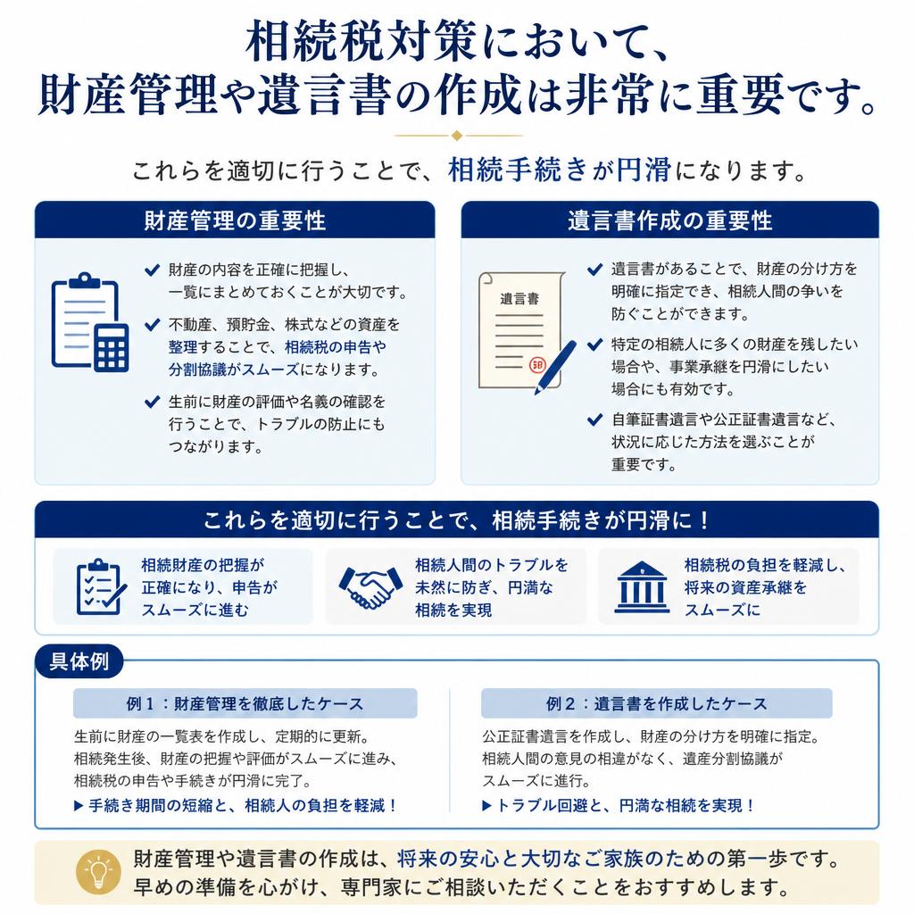 財産管理と遺言書の重要性