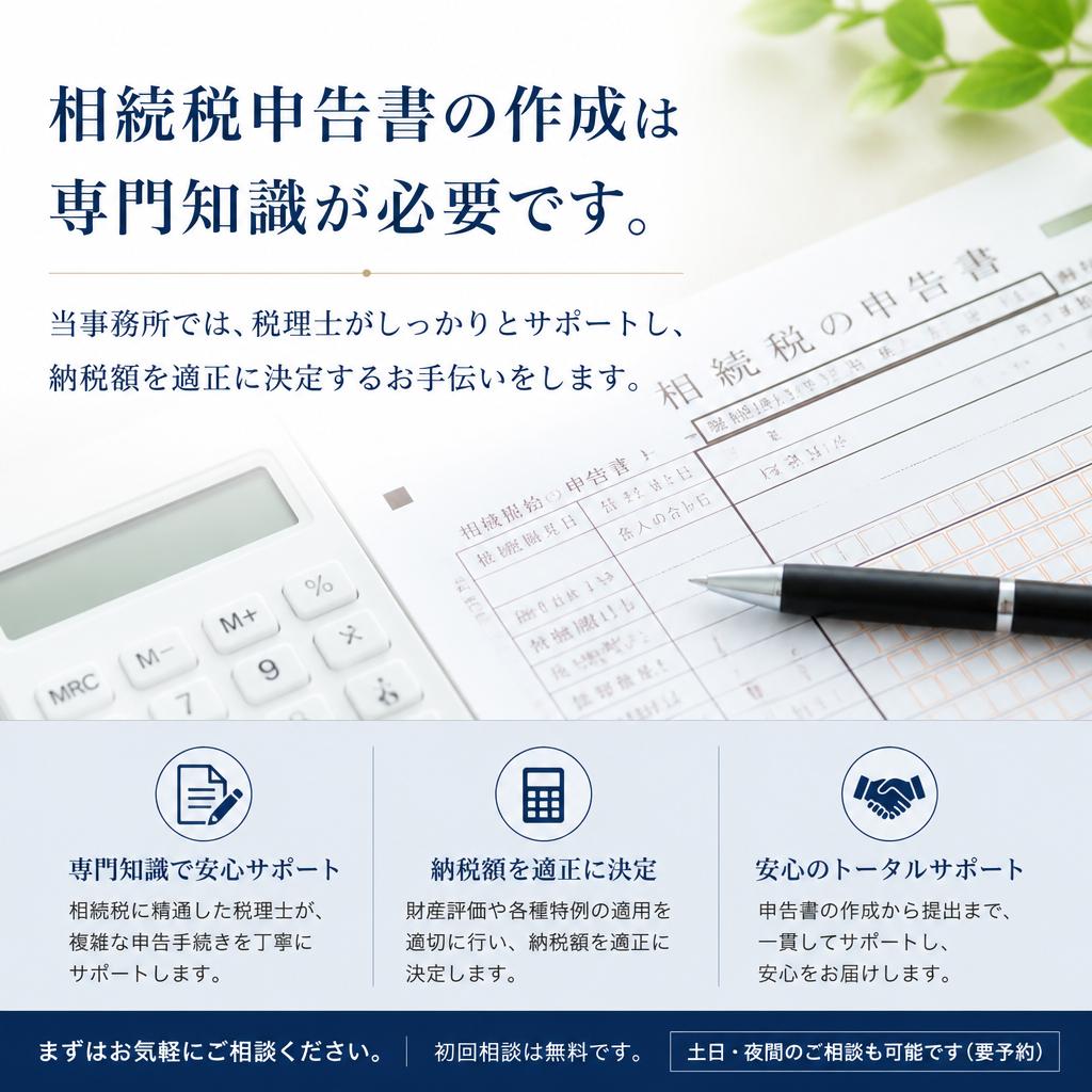 スムーズな申告書作成サポート