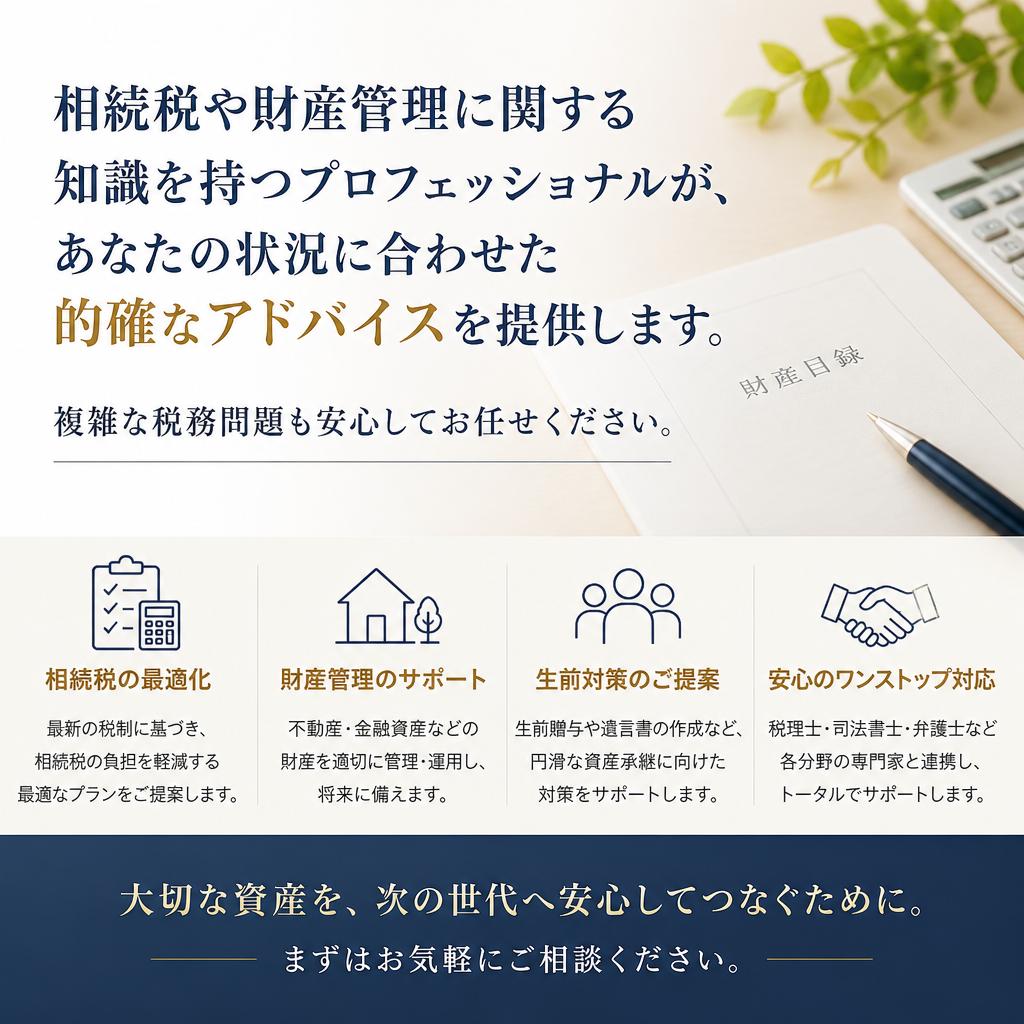 専門家によるサポート