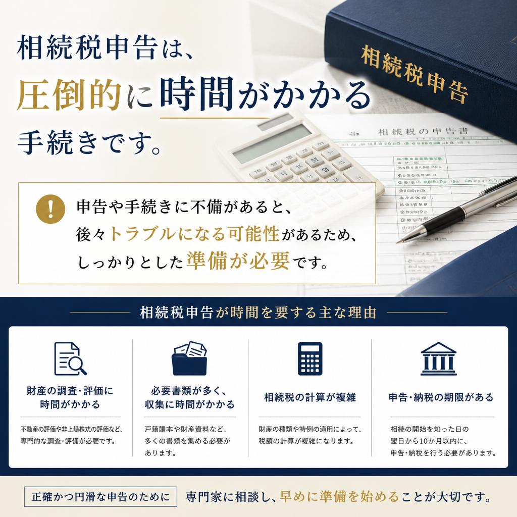 相続税申告の準備はお済みですか？