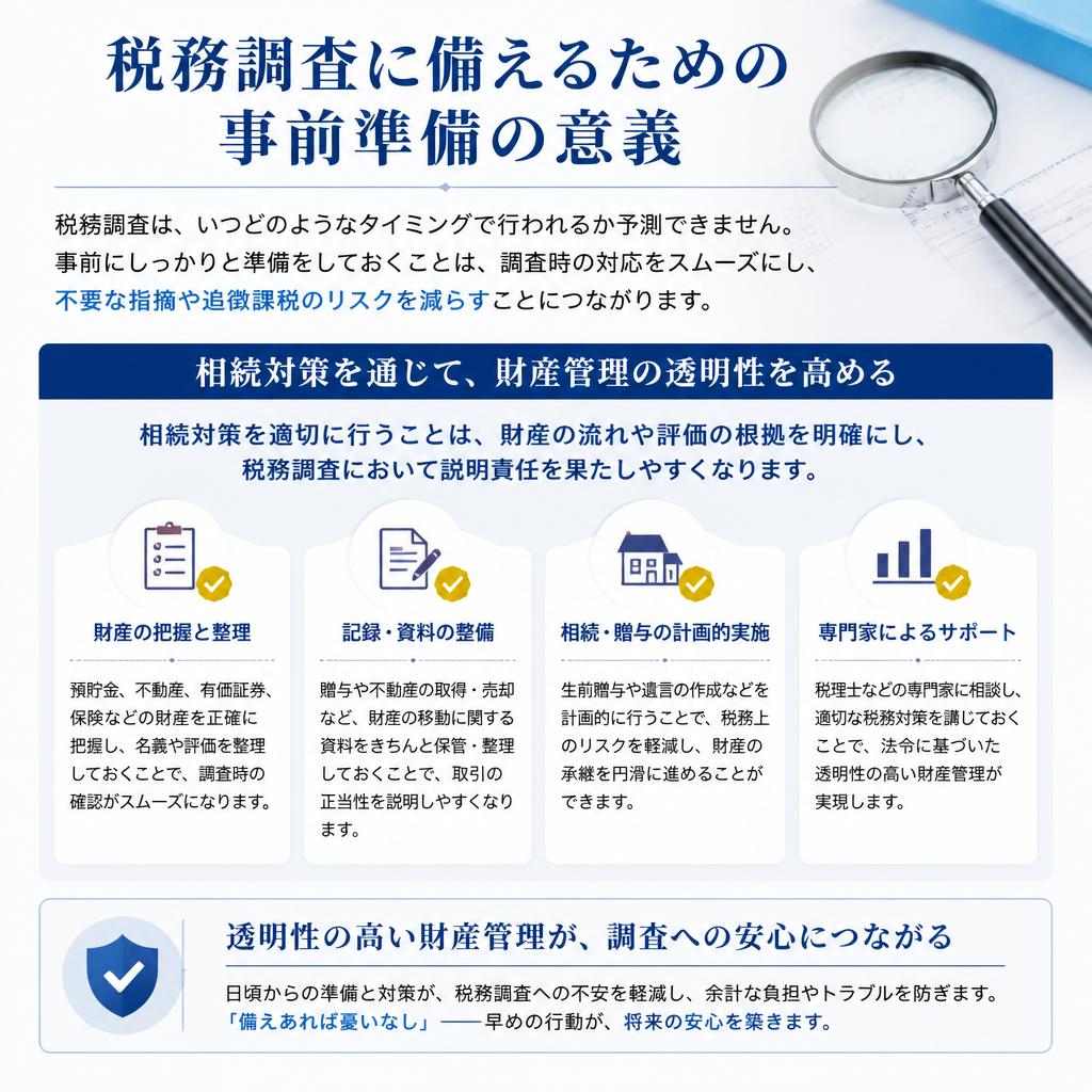 事前準備の重要性：相続対策と財産管理