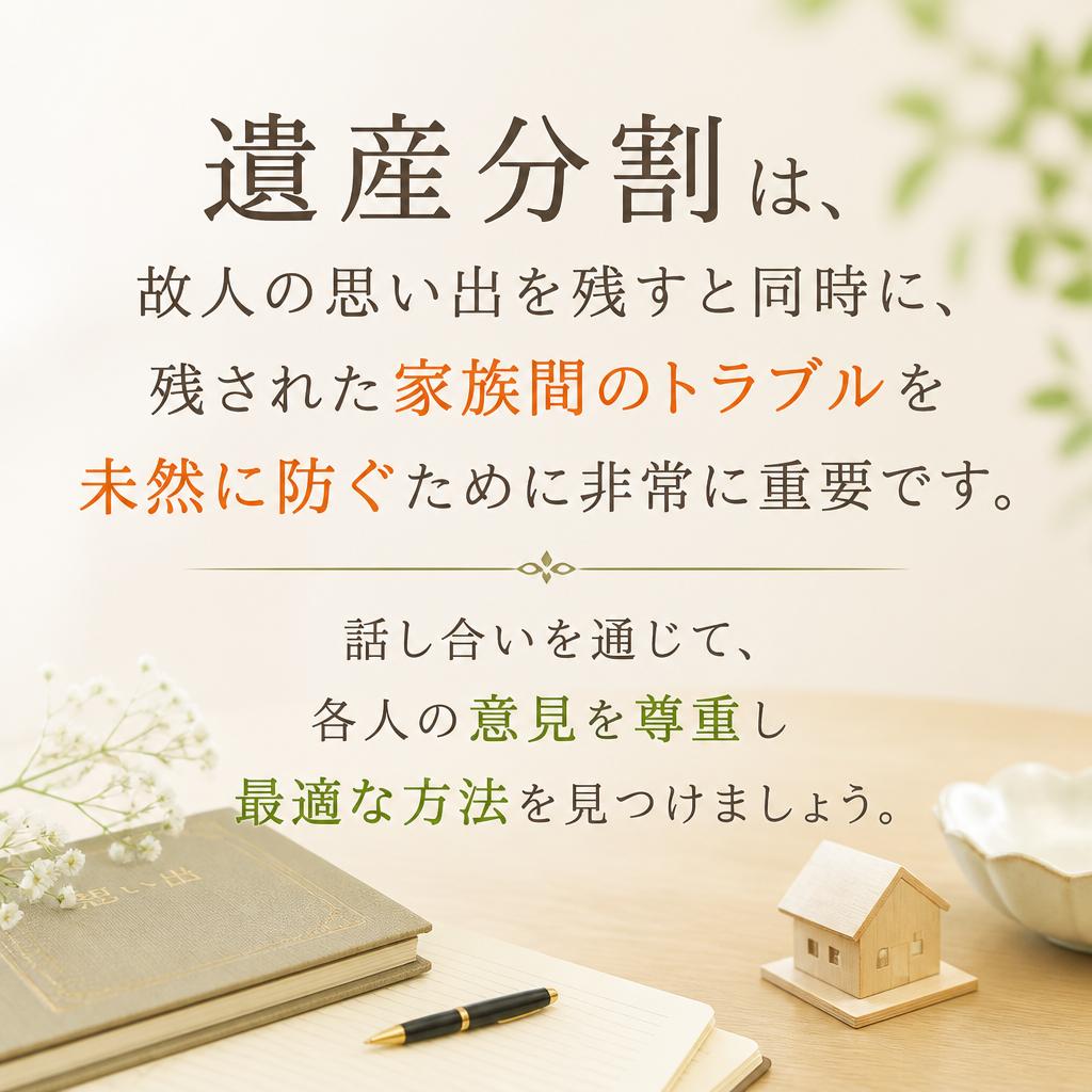 遺産分割の重要性