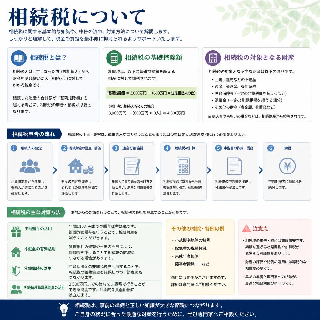 相続税についての知識を深める